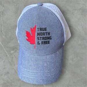 $10 Add-On 🆕Trucker Hat with Red Maple Leaf Design